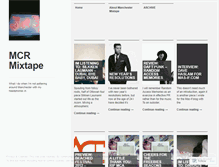 Tablet Screenshot of manchestermixtape.wordpress.com
