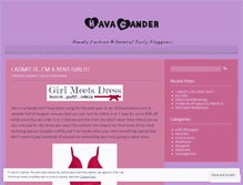 Tablet Screenshot of havagander.wordpress.com