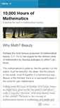Mobile Screenshot of math10000.wordpress.com