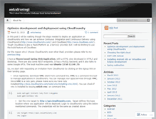 Tablet Screenshot of ankulrastogi.wordpress.com