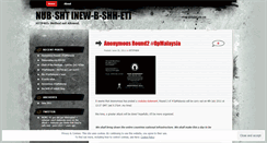 Desktop Screenshot of nubsht.wordpress.com