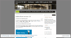 Desktop Screenshot of kollectif.wordpress.com