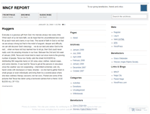 Tablet Screenshot of mncf.wordpress.com