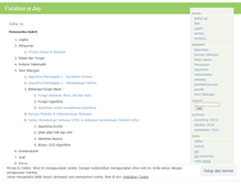 Tablet Screenshot of hjaya.wordpress.com