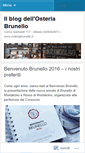 Mobile Screenshot of osteriabrunello.wordpress.com