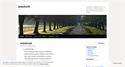 Desktop Screenshot of joaoloch.wordpress.com