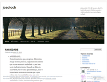 Tablet Screenshot of joaoloch.wordpress.com