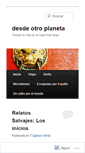 Mobile Screenshot of desdeotroplaneta.wordpress.com