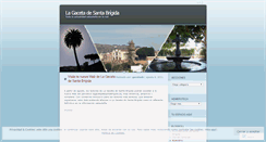 Desktop Screenshot of lagacetadesantabrigida.wordpress.com