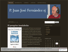 Tablet Screenshot of juanjosefernandezsj.wordpress.com