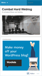 Mobile Screenshot of combathard.wordpress.com