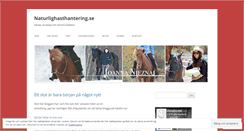 Desktop Screenshot of lycklighast.wordpress.com