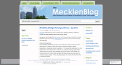 Desktop Screenshot of meckconnect.wordpress.com