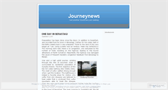Desktop Screenshot of journeynews.wordpress.com