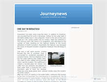 Tablet Screenshot of journeynews.wordpress.com