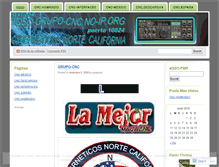 Tablet Screenshot of grupocnc.wordpress.com