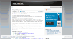 Desktop Screenshot of markoweb2.wordpress.com