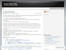 Tablet Screenshot of markoweb2.wordpress.com
