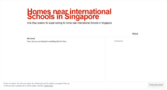 Desktop Screenshot of homenearinternationalschoolsinsingapore.wordpress.com