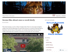 Tablet Screenshot of cmblake6.wordpress.com