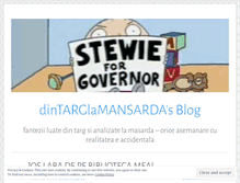 Tablet Screenshot of dintarglamansarda.wordpress.com