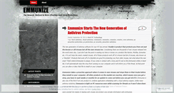 Desktop Screenshot of emmunize.wordpress.com