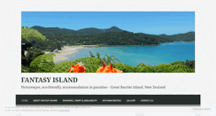 Desktop Screenshot of fantasyislandnz.wordpress.com