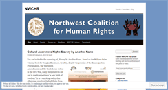 Desktop Screenshot of nwchr.wordpress.com