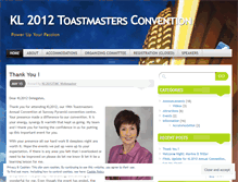 Tablet Screenshot of kl2012tmc.wordpress.com