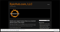 Desktop Screenshot of epichub.wordpress.com