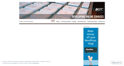 Desktop Screenshot of onlinedevelopment.wordpress.com
