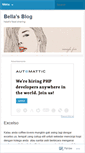 Mobile Screenshot of bellasyahfitri.wordpress.com