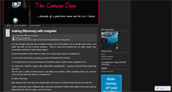 Desktop Screenshot of camarodiva.wordpress.com