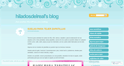 Desktop Screenshot of hiladosdelreal.wordpress.com