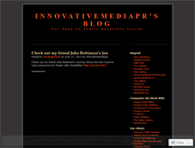 Tablet Screenshot of innovativemediapr.wordpress.com