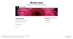 Desktop Screenshot of mirandasjeans.wordpress.com