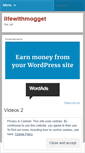 Mobile Screenshot of lifewithmogget.wordpress.com