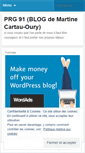 Mobile Screenshot of prg91.wordpress.com