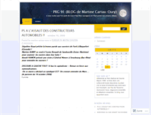 Tablet Screenshot of prg91.wordpress.com