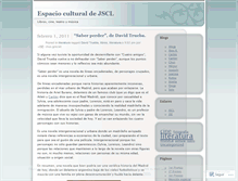 Tablet Screenshot of ecjscl.wordpress.com