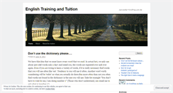 Desktop Screenshot of englishtraininginmalaysia.wordpress.com