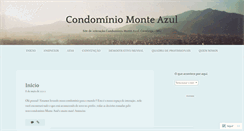 Desktop Screenshot of condominiomonteazul.wordpress.com