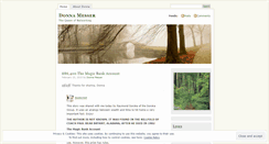 Desktop Screenshot of donnamesser.wordpress.com