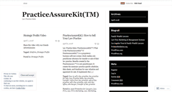 Desktop Screenshot of practiceassure.wordpress.com