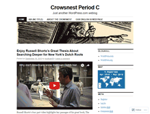 Tablet Screenshot of crowsnestc.wordpress.com