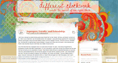 Desktop Screenshot of differentclockwork.wordpress.com