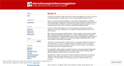 Desktop Screenshot of diariodiunaspirantesceneggiatore.wordpress.com