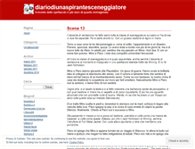 Tablet Screenshot of diariodiunaspirantesceneggiatore.wordpress.com