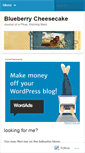 Mobile Screenshot of blueberrycheesecake.wordpress.com