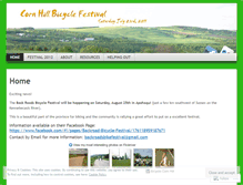 Tablet Screenshot of bicyclecornhill.wordpress.com